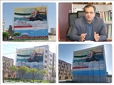 نقاشی تمثال سردار سپهبد شهید سلیمانی در قرچک ترسیم شد