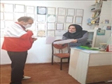 بازدید رئیس جمعیت هلال احمر شهرستان قرچک از کانون فرهنگی ، هنری و ورزشی نشاط آوران  