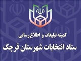 آگهی اسامی نامزدهای ششمین دوره شوراهای اسلامی روستاهای تابعه بخش مرکزی قرچک 
