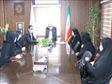 گزارش تصویری| تجلیل فرماندار قرچک از دختران شاغل به مناسبت دهه کرامت