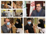 کارکنان و کارگران شهرداری قرچک واکسینه شدند