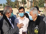 بازدید وزیر ورزش و جوانان از پروژه استادیوم ولیعصر(عج) قرچک