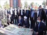 گلباران مزار شهدای گمنام شهرستان قرچک با حضور معاون رئیس‌جمهور