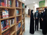 بازدید رئیس دانشگاه اریکه پرسپولیس از کتابخانه عمومی ولایت قرچک