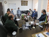 شهردار قرچک در دیدار با فرمانده سپاه، هفته بسیج را گرامی داشت