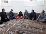 دیدار شهردار و فرمانده سپاه قرچک با مادران شهید نوری و حسینی