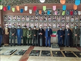 گلباران مراز شهدای امامزاده ابراهیم(ع) روستای ولی آباد