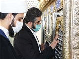 تشرف سرپرست فرمانداری شهرستان قرچک به زیارت امامزاده ابراهیم(ع)