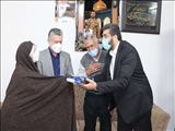 دیدار فرماندار قرچک با والدین معظم شهید «میثم نجفی»