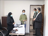 بازدید فرماندار قرچک از دوایر مختلف فرمانداری و دیدار با کارکنان