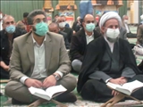 حضور فرماندار وقرچک در محافل انس با قرآن کریم به مناسبت مبعث حضرت رسول(ص)