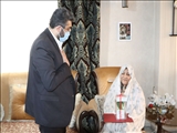 
دیدار فرماندار قرچک با مادر شهید والامقام «نبی اله صنوبری دهقان»
