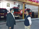 بازدید فرماندار قرچک از واحدهای اورژانس، آتش‌نشانی و دیگر عوامل امدادی 