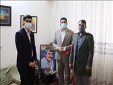
دیدار فرماندار قرچک و مدیرکل آموزش و پرورش با خانواده مرحوم «جعفر کاظمی»