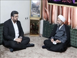 دیدار نوروزی فرماندار قرچک با امام جمعه شهرستان