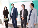 بازدید فرماندار قرچک از روند آموزش حضوری مدارس