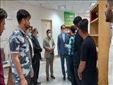 بازدید نماینده مجلس شورای اسلامی از کتابخانه عمومی  ولایت شهرستان قرچک