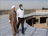 بازدید فرماندار و امام جمعه قرچک از ساختمان در حال احداث حوزه علمیه