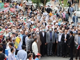 گزارش تصویری| راهپیمایی باشکوه روز قدس در شهرستان قرچک