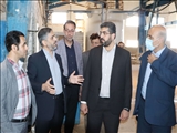 بازدید فرماندار قرچک از کارخانه «بنای سبک قدس رضوی»