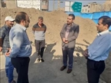 بازديد مدیر جهادکشاورزی شهرستان قرچک از پروژه انتقال آب