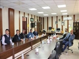 دیدار فرماندار با رییس  اداره برق قرچک