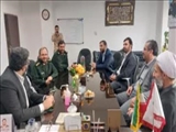 دیدار مسئولان با فرمانده سپاه قرچک