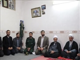 دیدار فرماندار قرچک با خانواده شهدای روستای داودآباد