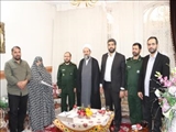 تجلیل فرماندار قرچک از خانواده شهدا