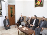 دیدار فرماندار قرچک با خانواده شهید مدافع سلامت