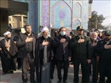 شهرستان قرچک در سالروز شهادت حضرت فاطمه الزهرا(س) غرق در سوگ و ماتم شد