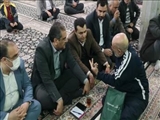 استقرار میز خدمت مسئولان شهرستان قرچک در محله زیباشهر