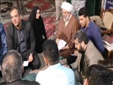 برگزاری ده میز خدمت مسئولان شهرستان قرچک در دهه فجر