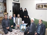 دیدار فرماندار قرچک با خانواده معزز شهیدان صنوبری و تاجیک