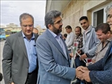 دیدار نوروزی فرماندار و شهردار قرچک با کارکنان آتش نشانی، خدمات شهری، فراجا، اورژانس و رانندگان تاکسی و اتوبوس