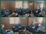 دیدار ریاست و مدیریت فرهنگی دانشگاه پیام نور با فرماندار شهرستان قرچک