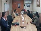 برگزاری جلسه بخشدار با رئیس و اعضای شورای اسلامی روستاهای رضی آباد و محمودآباد طباطبایی بخش مرکزی قرچک 