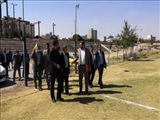 بازدید معاون استاندار تهران از پروژه در حال ساخت ورزشگاه ده هزار نفری ولیعصر(عج)
