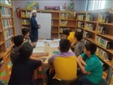 محفل قرآنی و آموزش ترتیل با حضور فعال جمعی از اعضای کودک و نوجوان کتابخانه اقبال لاهوری قرچک