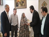 دیدار فرماندار قرچک با خانواده شهدا و جانبازان سادات
