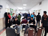 بازدید فرماندار از بیست و دومین اردوی جهادی پزشکی در شهرستان قرچک