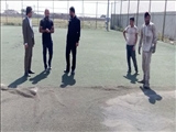 تعویض چمن مصنوعی روستای ولی‌آباد آغاز شد
