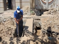اجرای پروژه اصلاح شبکه آب و انشعابات روستای قشلاق دوم