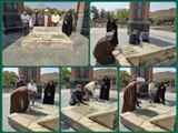 زیارت مزار شهدای گمنام بمناسبت فرارسیدن هفته دفاع مقدس