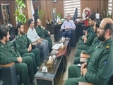 دیدار فرمانده سپاه ناحیه ۱۵خرداد با سرپرست فرمانداری قرچک