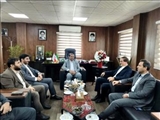 دیدار مسئولین شهرستان با سرپرست فرمانداری قرچک