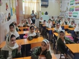 نشست قصه گویی در مدرسه ابتدایی عطر دانش قرچک