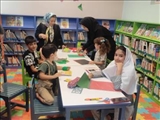 کارگاه آموزشی کاردستی و قصه گویی در کتابخانه اقبال لاهوری قرچک