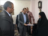دیدار سرپرست فرمانداری قرچک بهمراه مسئولین شهرستان از خانواده معظم شهدا