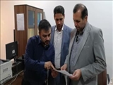 بازدید سرزده فرماندار قرچک از اداره برق